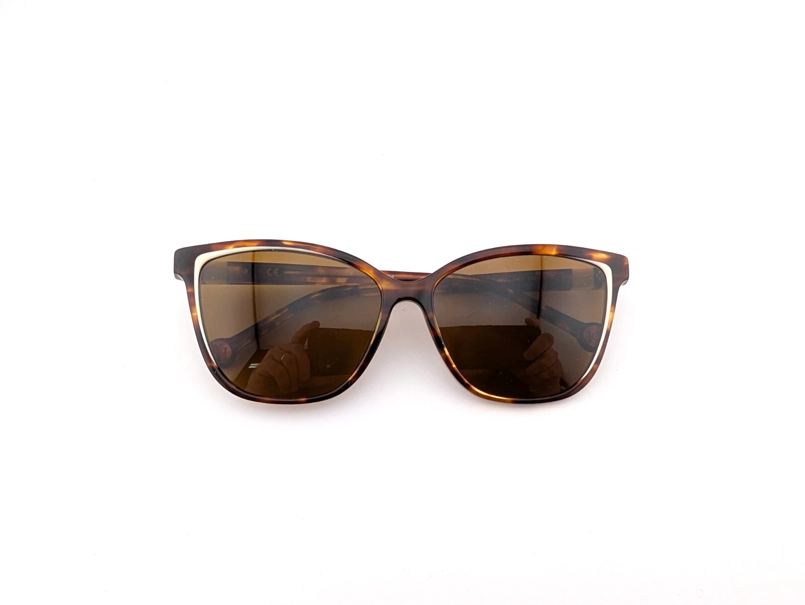 Carolina Herrera Eyeglasses, Frames Only, VHE901K Col.743Y, 54 14 135, Brown