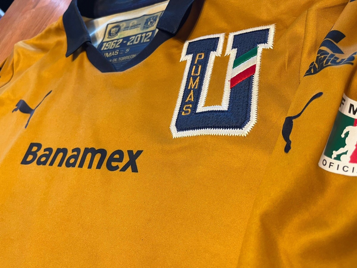 2012 Pumas Jersey Pumas Aniversario 60 Años Playera Pumas 65 Aniversario  Playera Pumas 65 Aniversario