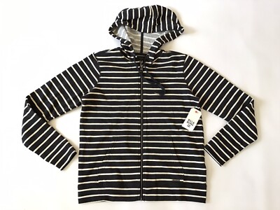 Billabong Boys Sweatshirt Hoodie Jacket Stripped Youth Size M