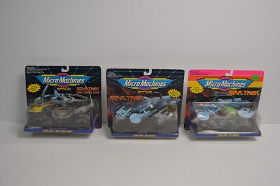 Vintage Star Trek Micro Machines Deep Space Nine & The Movies Neu in Verpackung Spielzeug