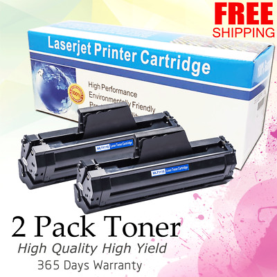 2PK MLT-D111S Toner Cartridge For Samsung MLTD111S Xpress M2020W M2070FW M2022W