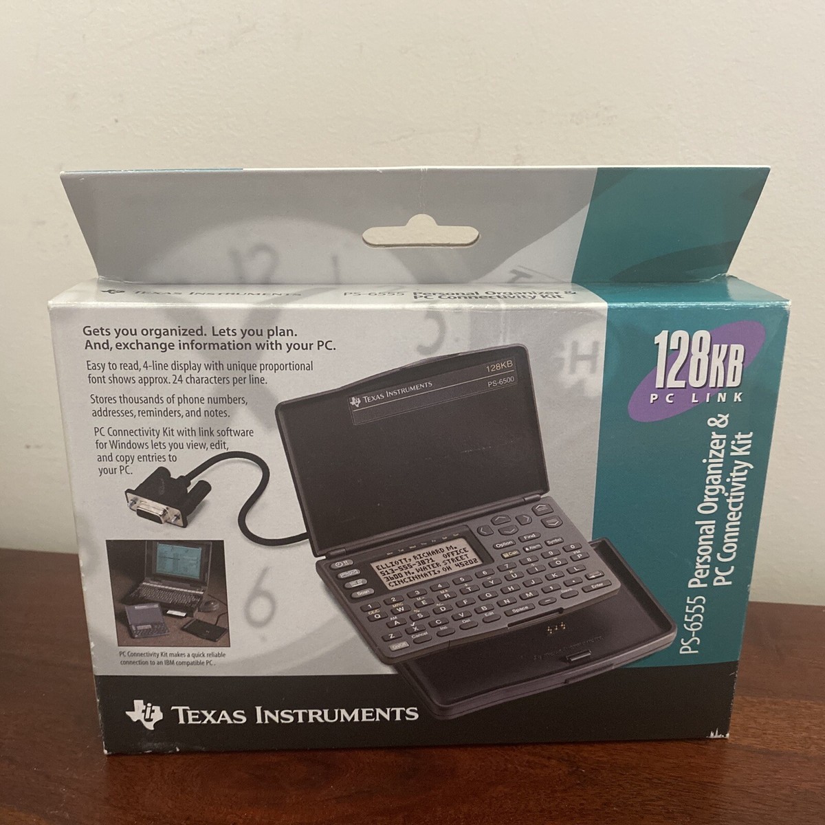 VGT Texas Instruments Personal Organizer PS-6555 PC Connectivity