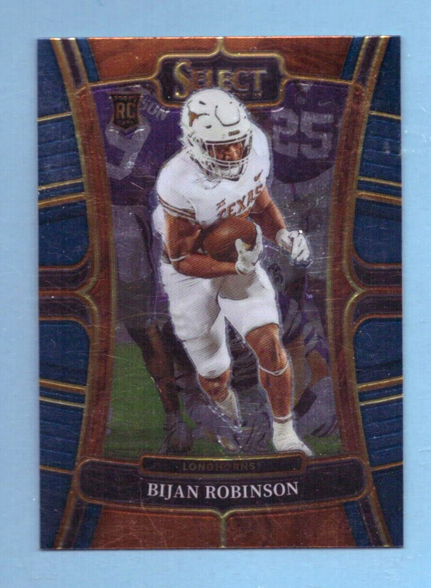 2023 Select Draft Picks - Bijan Robinson Rookie Card #9 - Longhorns/Falcons