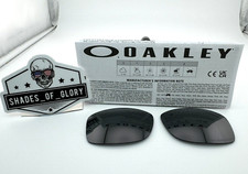 OAKLEY JUPITER SQUARED BLACK IRIDIUM POLARIZED AUTHENTIC REPLACEMENT LENSES 9135