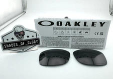 OAKLEY JUPITER SQUARED BLACK IRIDIUM POLARIZED AUTHENTIC REPLACEMENT LENSES 9135