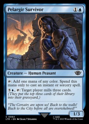 MTG Pelargir Survivor (64/511) The Lord of the Rings Tales of Middle-earth LP