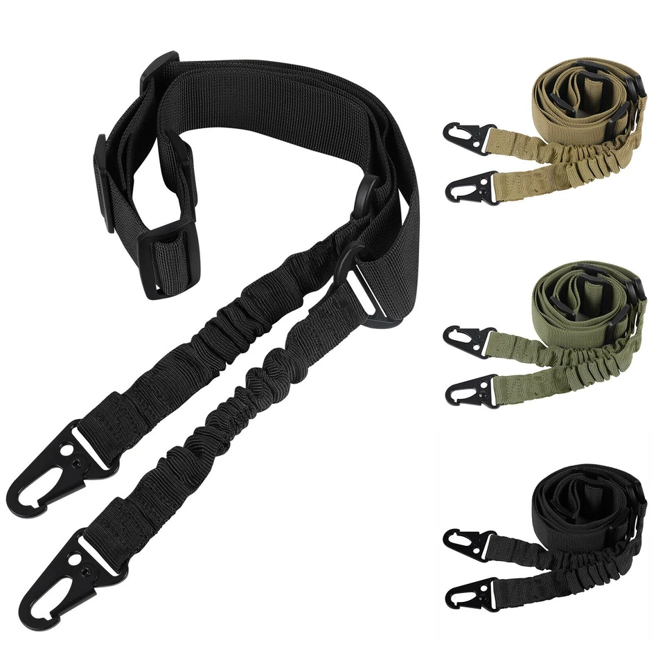 Rifle giratorio táctico de 2 puntos QD correa ajustable para pistola con MLOK giratorio Foto 3 de 4