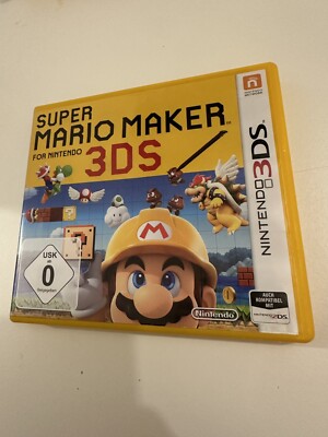 Super Mario Maker for Nintendo 3DS! Complete CIB, Tested Great!