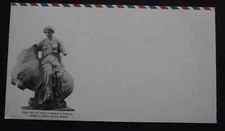 GREECE SCARSE COVER WITH STATUE OF ASKLEPIOS AT EPIDAURUS c.400 BC ATHENS MUSEUM