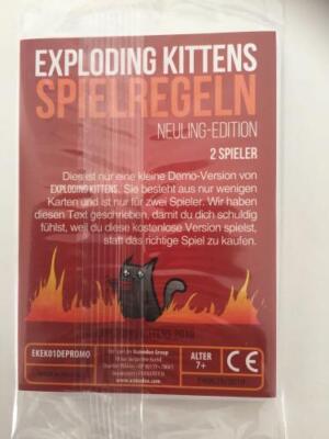 MINI SPIEL EXPLODING KITTENS