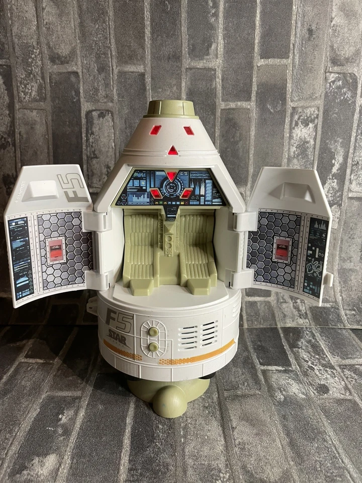 1998 Lanard THE CORPS - Star Force Space Shuttle Capsule Toy Working - image 3 of 4