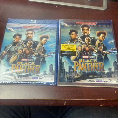 Black Panther Blu-Ray+ DIGITAL  Chadwick Boseman , Michael B. Jordan , Lupita Ny