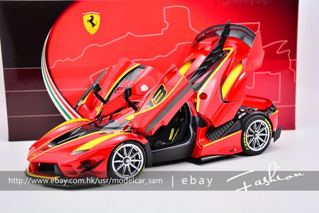 r 1 18 Ferrari Fxxk Evo 13 Red Ebay