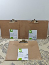 3x Q-Connect A3 Masonite Clipboard
