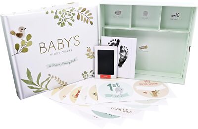 Baby's First Years: A Modern Memory Book with Keepsake Box by Peter Pauper Press