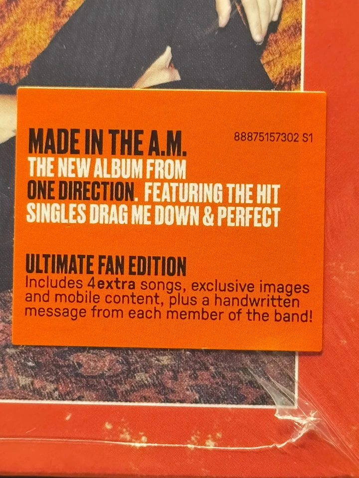 One Direction 1D MADE IN THE A.M. Ultimate Fan Deluxe Ed. Harry Niall Liam Louis Foto 3 de 4