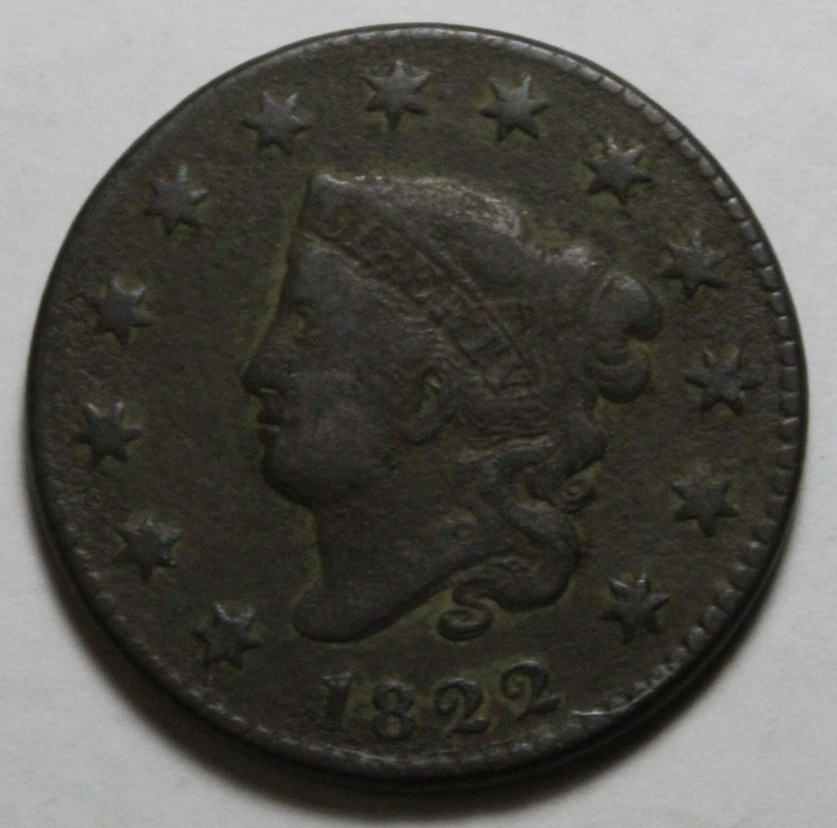 1822 Large Cent LW78 | eBay