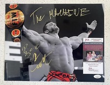 Brian Cage Autographed 11x14 AEW Spotlight Metallic photo The Machine JSA