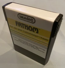FATHOM - Authentic Imagic ColecoVision/ADAM Video Game in Coleco Cart - TESTED!