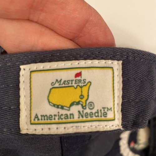 2021 Masters Golf Tournament American Needle Navy Hat Cap Strapback Hat - Picture 8 of 8