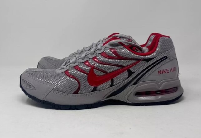 Nike Air Max Torch 4 Gray Red Black Sneakers CI2202-001 Mens Multi Size NEW