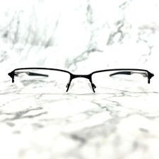 Oakley Halfshock OX3119-0153 Satin Black Half Rim Eyeglasses Frames 53-19 142