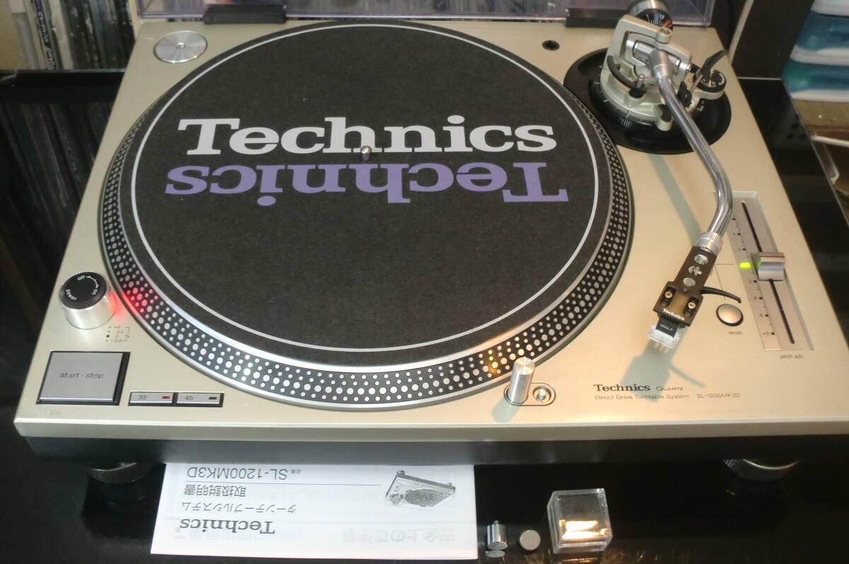 Technics SL-1200MK3 SHURE M44-7 ターンテーブル Technics (テクニクス) ターンテーブル SL-1200MK5 カートリッジ:SHURE