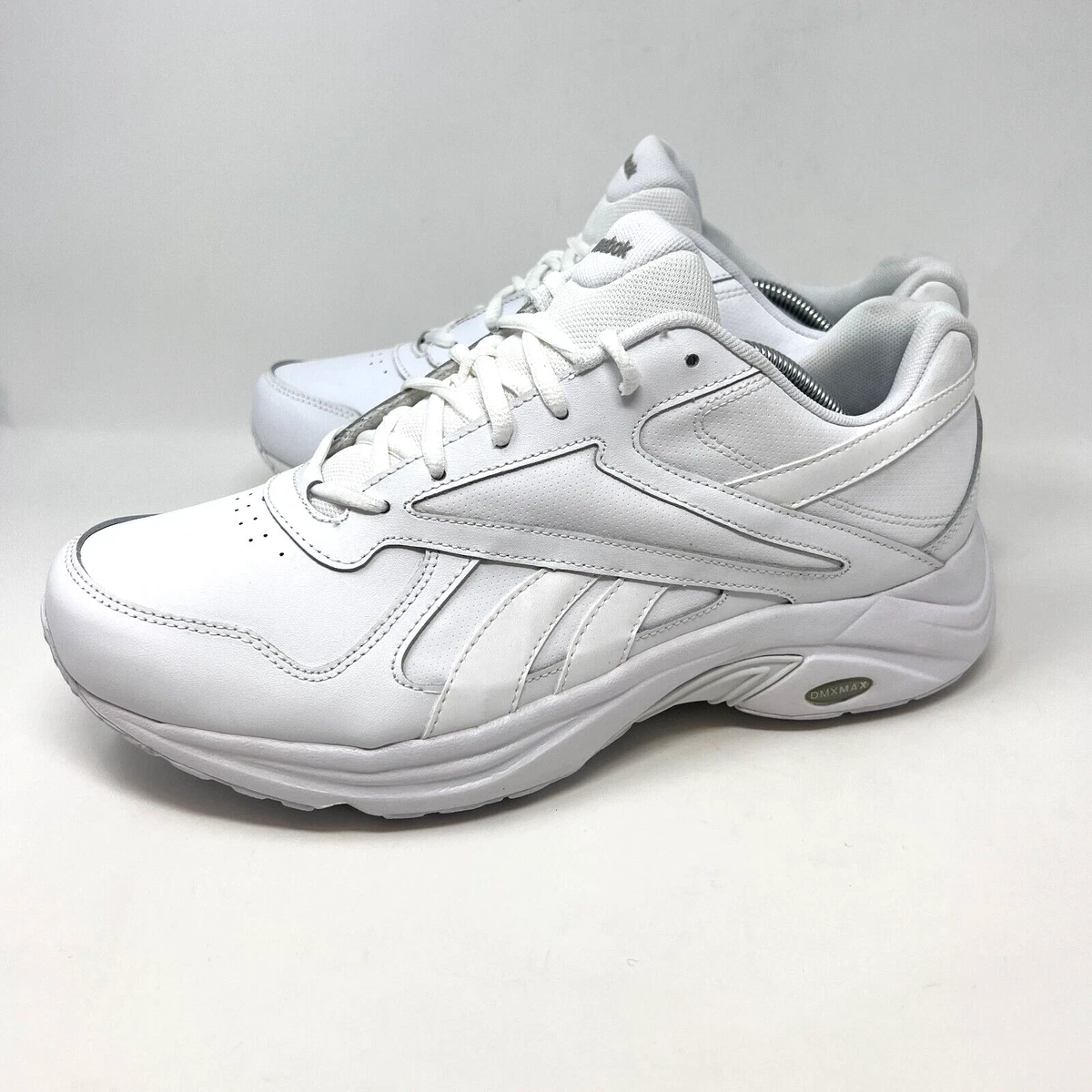 Reebok DMX Max Walking Shoes Mens 11 Wide Athletic White | eBay