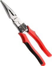 - HX-1-003 Needle Nose Pliers with Wire Stripper/Crimper/Cutter Function Multito