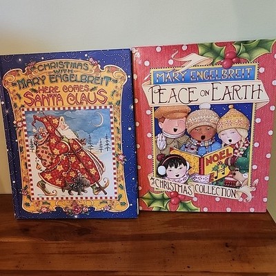 Christmas with Mary Engelbreit Here Comes Santa Clause, Peace On Earth HC