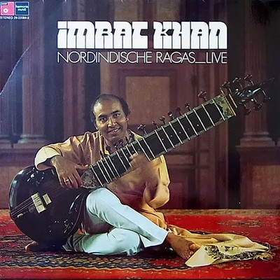 Imrat Khan Nordindische Ragas Live Double LP 2xVinyl 33 RPM NEW Sealed