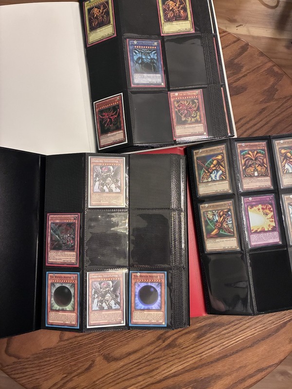 Yugioh Collection Binders - LOTS OF HOLOS and various sets included