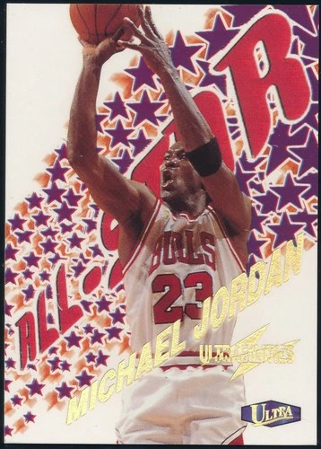 1997-98 FLEER ULTRA MICHAEL JORDAN ULTRABILITIES ALL STAR INSERT CARD #1