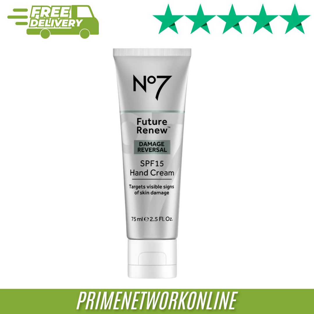 No7 Future Renew Hand Cream 75ml SPF 15  100% ORIGINAL ⭐⭐⭐⭐⭐