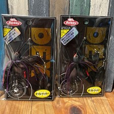 Berkley Spinnerbait 3/8oz DEX, Set of 2, Double Willow, Matte Black, ②