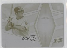 2008 Upper Deck Spectrum Swatches Printing Plate Yellow 1/1 Conor Jackson 0b2