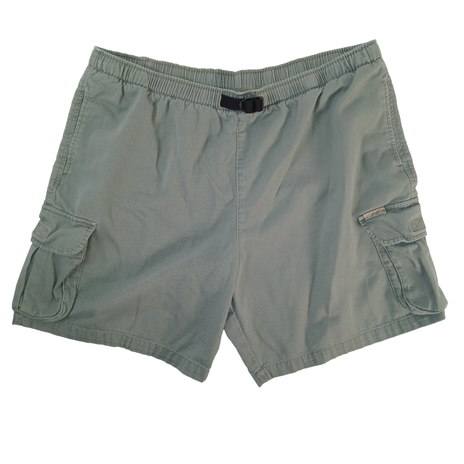 Columbia Roc Cargo Shorts Men's Size XL Green 100% Cotton Belted Hiking Gorpcore
Opens in a new wind
