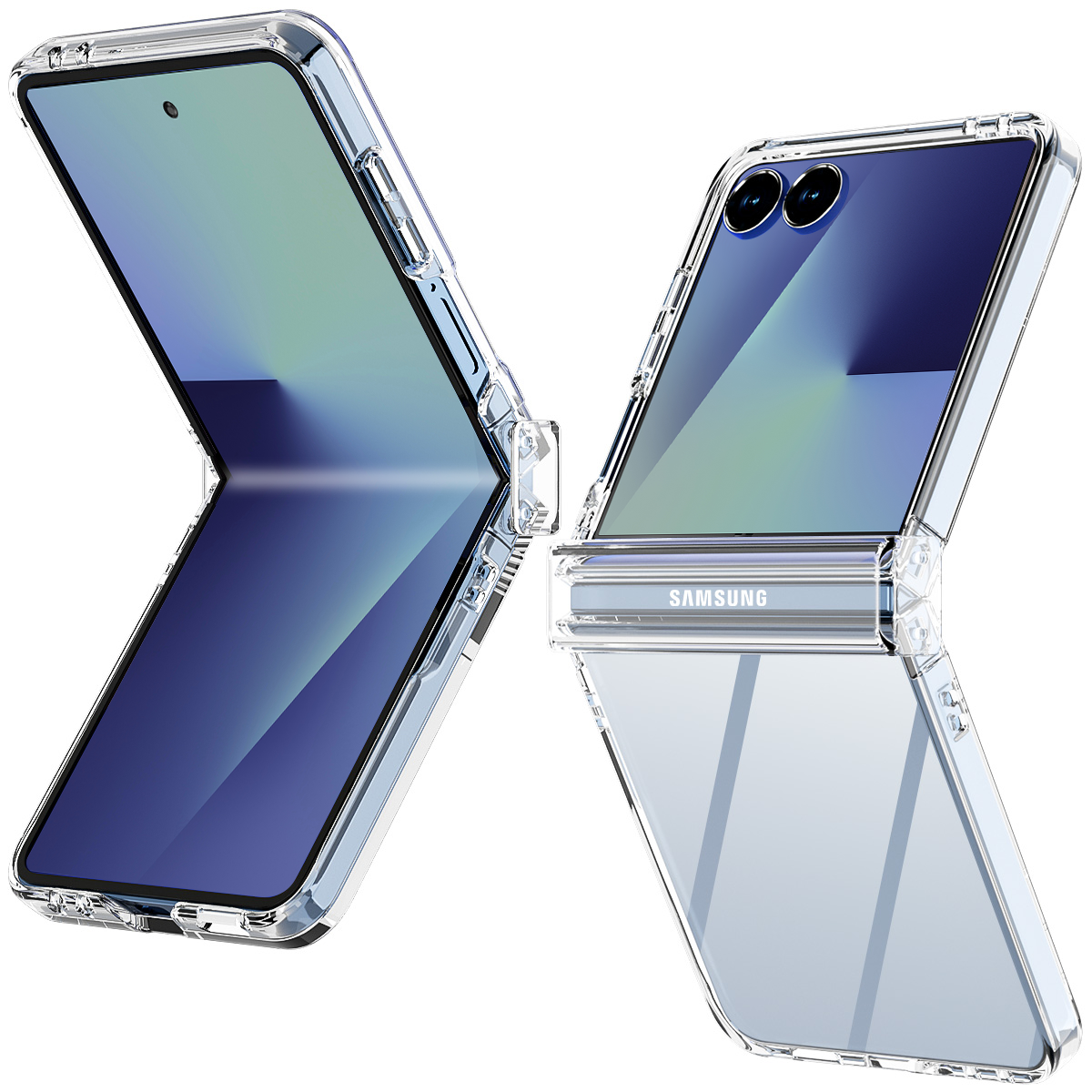Cover Custodia a Specchio Clear View Standing per Huawei Mate 10 Lite