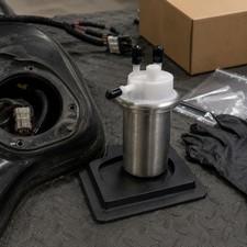 Motorcycle Petrol Pump Assembly Cylindrical Auto Part Space-Saving