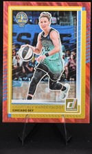 2025 Panini Donruss Courtney Vandersloot #34 Red Lava 124/399 + Base Card-SKY