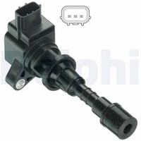 ZüNdspule Delphi GN10400-12B1 FüR Mazda MX CW GH GG GY NC 12V CR Sport Hatchback