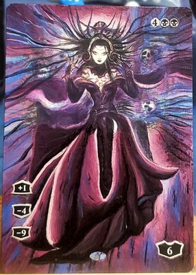 Liliana of the Veil - Full Art / Altered -  MTG / Magic the Gathering