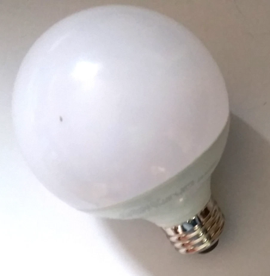 TCP L6G25D2527KF 6W 2700K Dimmable G25 Globe LED Light Bulb 60 Watt Equivalent - Image 4 of 4