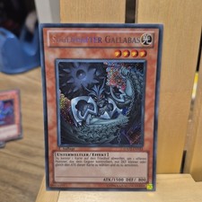 Yu-Gi-Oh Sagenhafter Gallabas Secret Rare 1.Auflage HA02-DE033