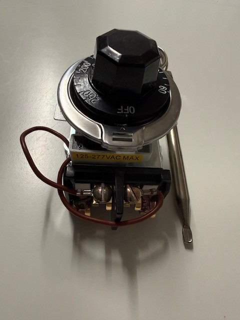 Thermostat for Steam Table, Buffet Table Temperature Control, 30A RES 125-277VAC