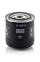 Mann-Filter W 920/14 ÖLfilter FüR Bedford, Ford Australia, Isuzu, Ldv, Nissan