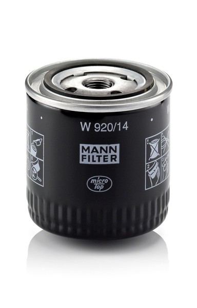 Mann-Filter W 920/14 ÖLfilter FüR Bedford, Ford Australia, Isuzu, Ldv, Nissan-image