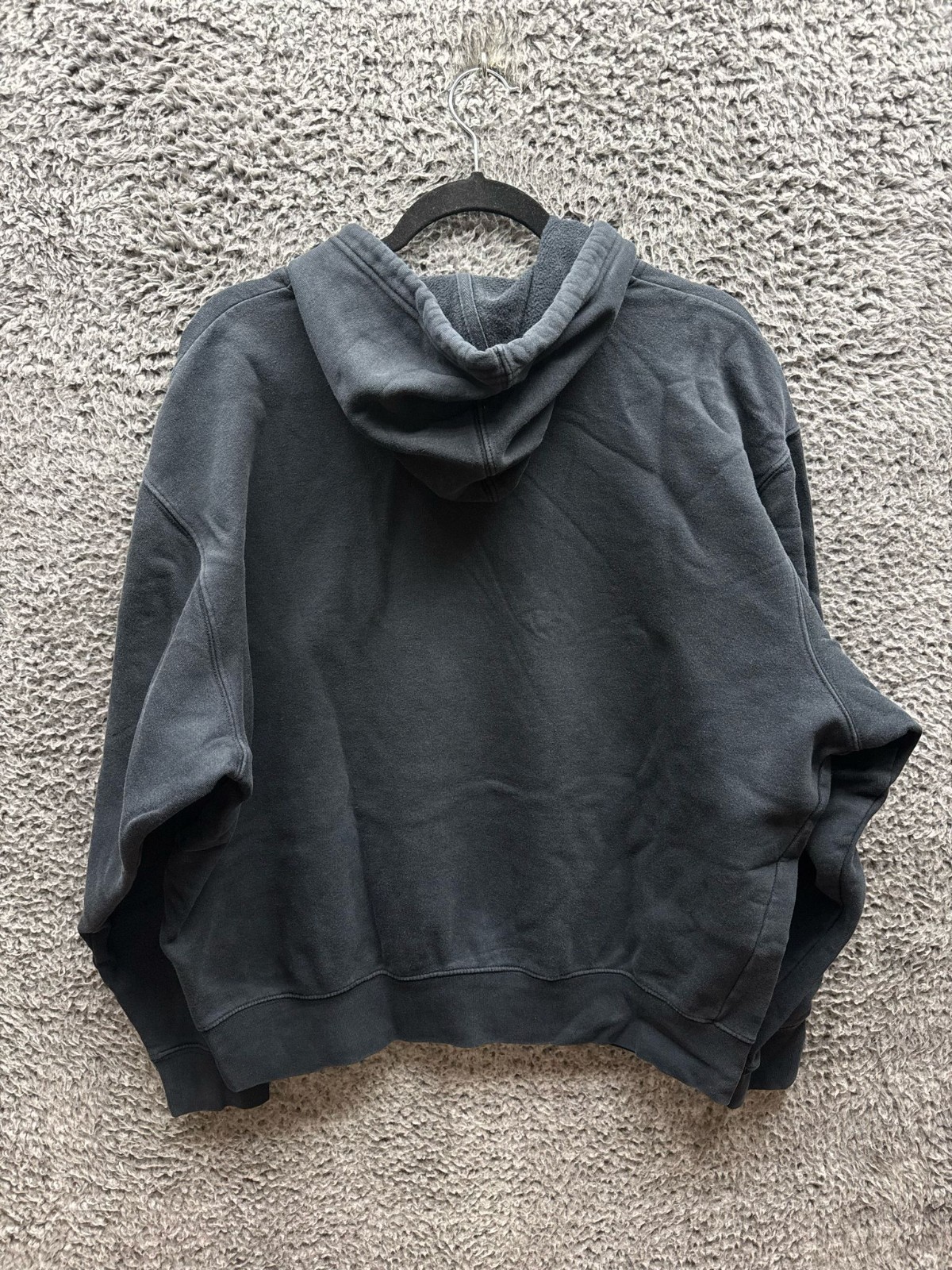 SACAI X NIKE Vintage Nike Davidson Wildcats Center Swoosh Pullover Felpa con Cappuccio Nero Uomo Taglia L