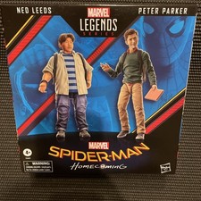 Marvel Legends Spider-Man Homecoming Ned Leeds Peter Parker 2-Pack Hasbro New