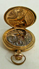 ELGIN LADIES GOLD FILLED FANCY HUNTER CASE POCKET WATCH 1900s — photo 6